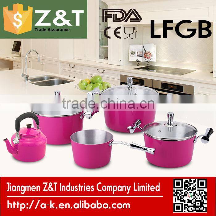 New product belly sanding aluminum pots and pans camp