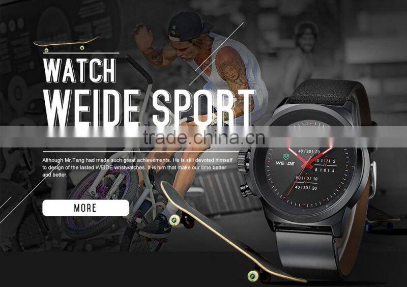 Weide Small Quantity Watch Manufacturer Water Resistant Watch Order