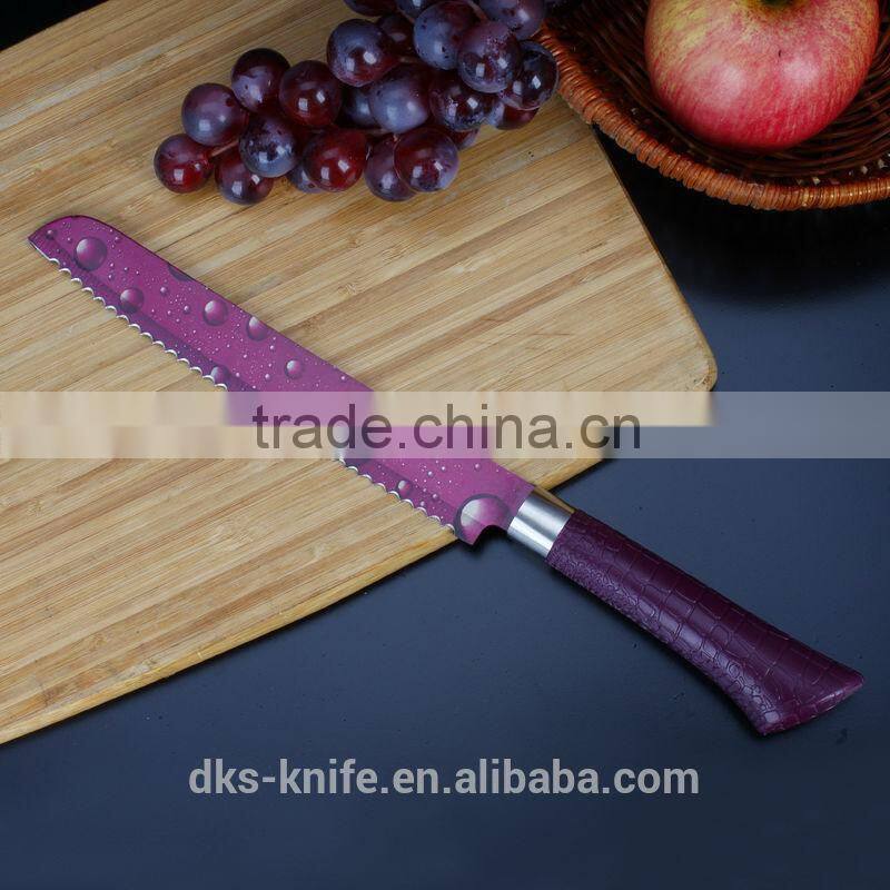 KP1403-U New Designed 5 inch Utility Color Coating non-stick knife