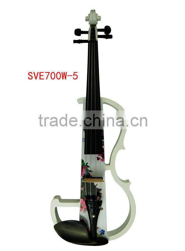 The 2013 new beautiful fashion colorful electric voilin SVE700