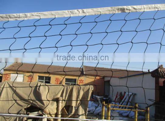 Customized Steel height adjustable painted outdoor volleyball posts and nets