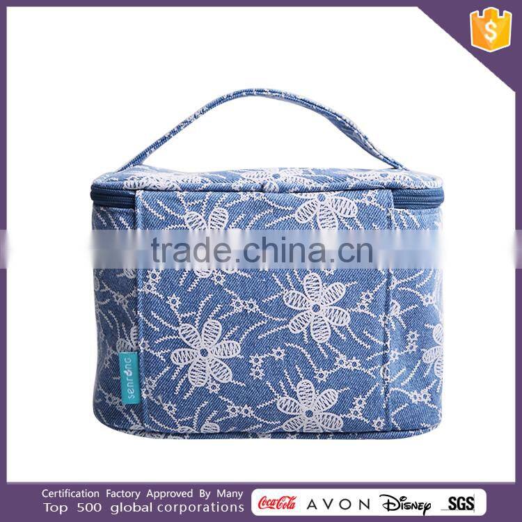 folding cosmetic bag cotton cosmetic bag
