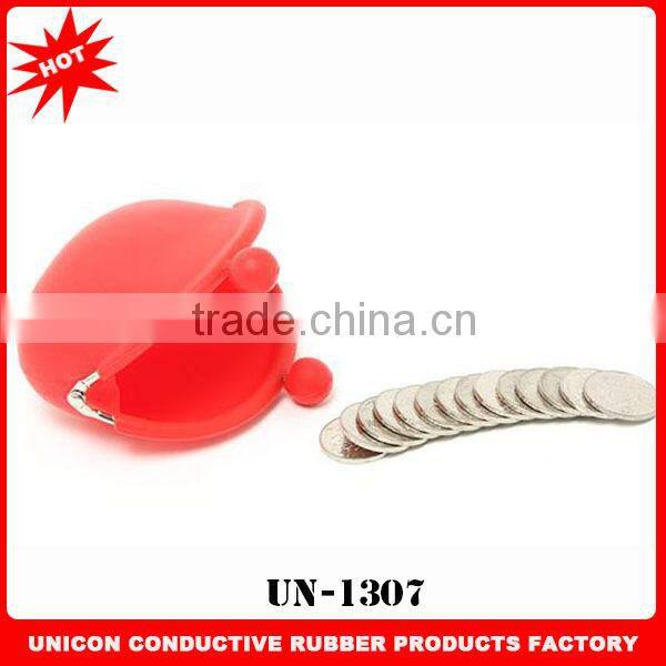 Wholesale china custom cheap silicone coin purse