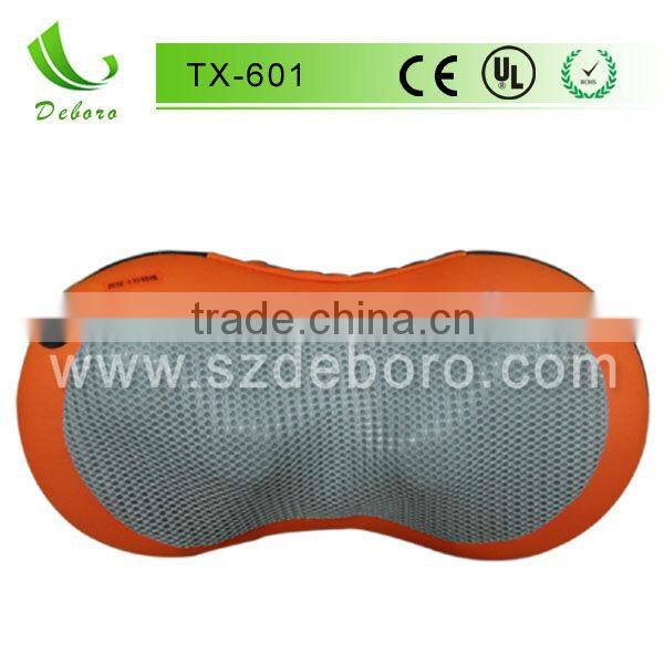 High Quality Vibrating Car Neck Shiatsu Massage Pillow with Heat TX-601