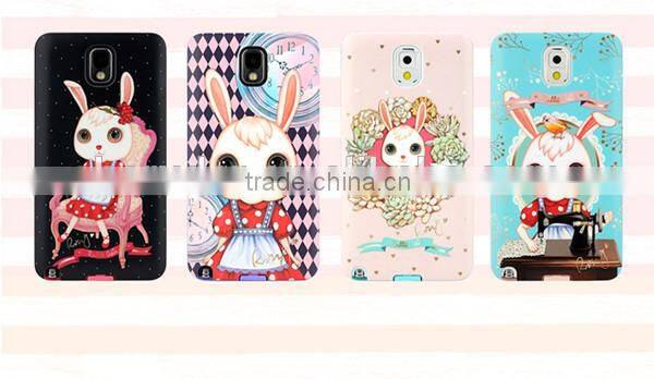 Factory mass production initial case for samsung note 3