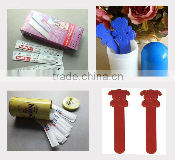 V-GF16-13 Medical consumables colored disposable plastic sterile tongue depressor for children