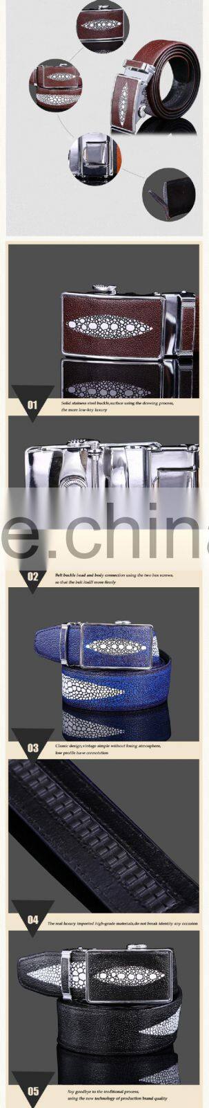 Wholsale Price Luxury Cowhide Leather Waist Belt For men
