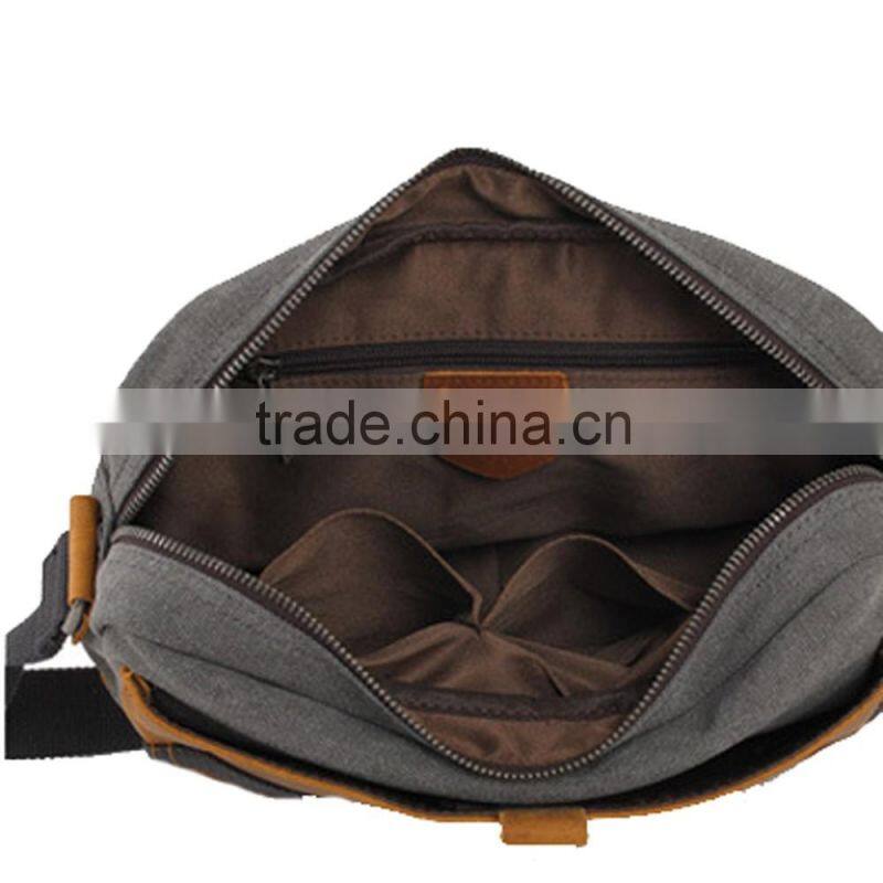Alibaba China Casual Canvas Shoulder Bag Messenger Bag