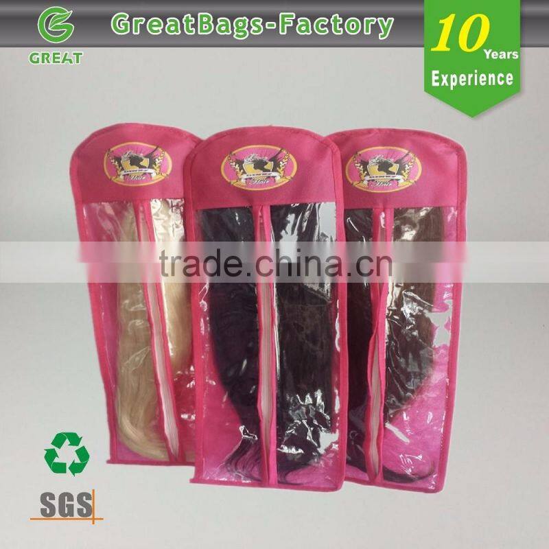 Promotional Hair Storage Garment Hair Extension Bags