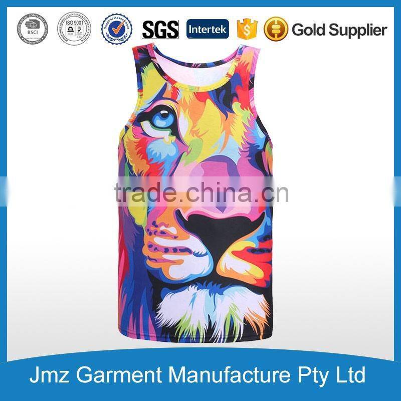 Custom Printed Sleeveless Tshirts with custom labels