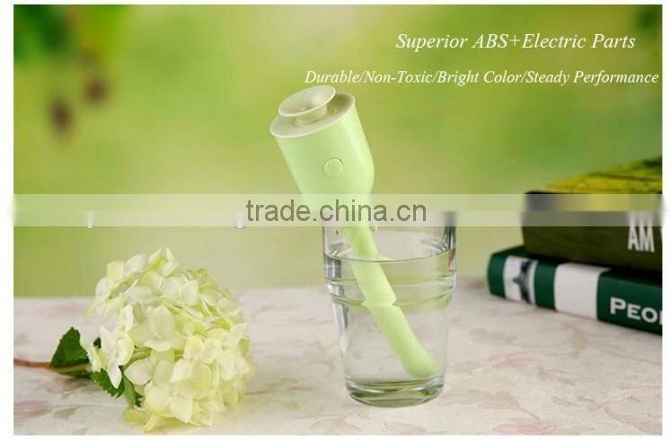 ABS material mini hand-held 30ml rechargeable magic wand nebulizer usb stick ultrasonic humidifier