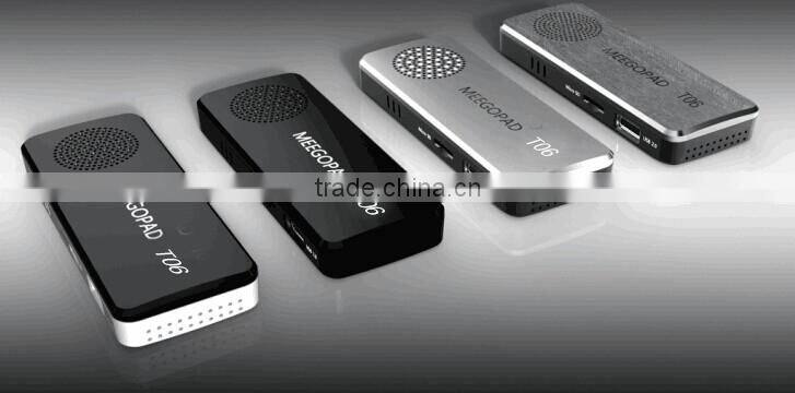 Meegopad T06 Win10 World First Cherry Trail Ultra-mini PC -Computer Stick with Smart Quiet Fan