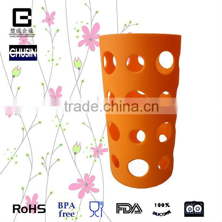 BPA Free Coffee Cup Tumbler Mug Silicon Rubber Lid Sleeves