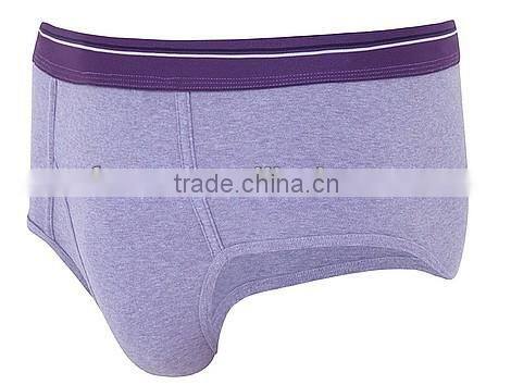 excellent quality organic cotton men sexy brief underwear