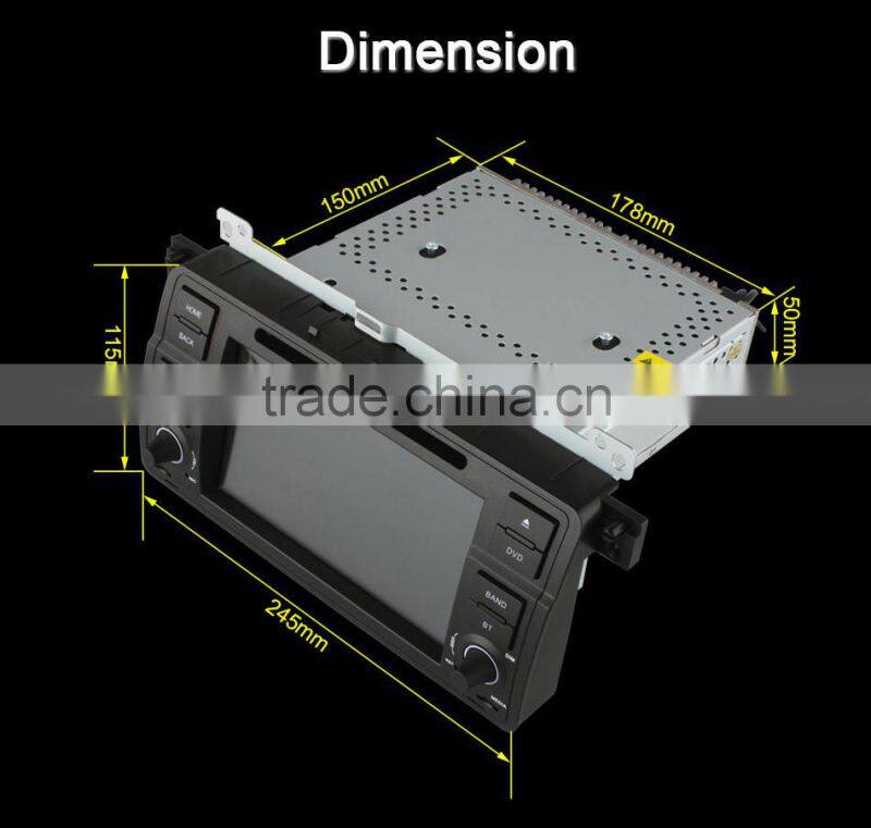 top Ownice C300 car audio for BMW E46 M3 ZT Built in DVD Canbus support rear front camera tmps