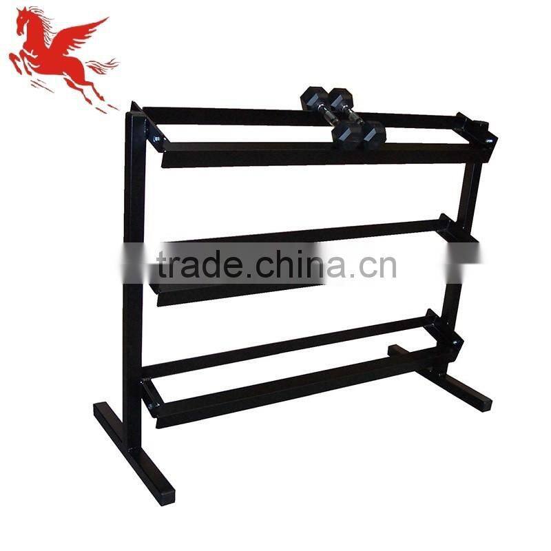 2 tier dumbbell rack/dumbbell rack/round dumbbell racks