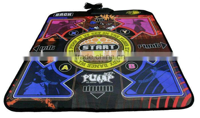 USB PC TV RCA 2 in 1 Non-Slip Dancing Step Dance Mat Dance Pad