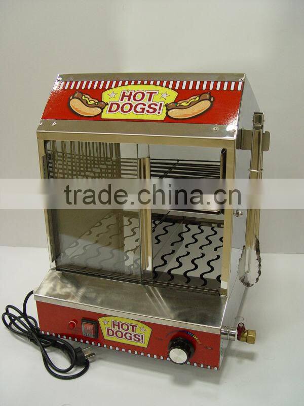 CE Approval Electric Hot Dog snack foods Steamer machine cart For Sale