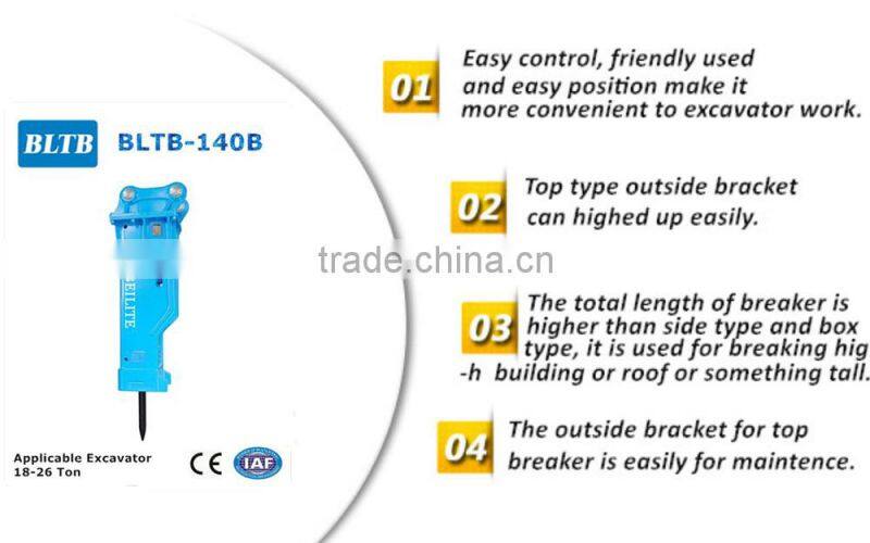 BLTB140 box/ top/ side type hydraulic breaker hydraulic hammer