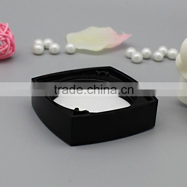 15ml square shaped double wall cosmetic plastic jar