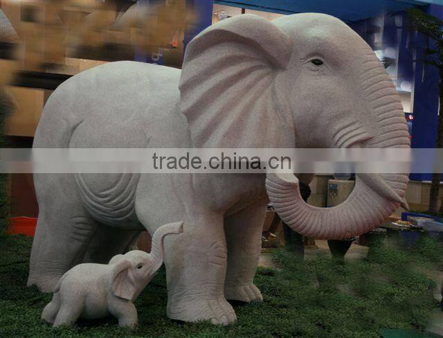 Modern decorative 100% hand-craved natural marble granite monument vase