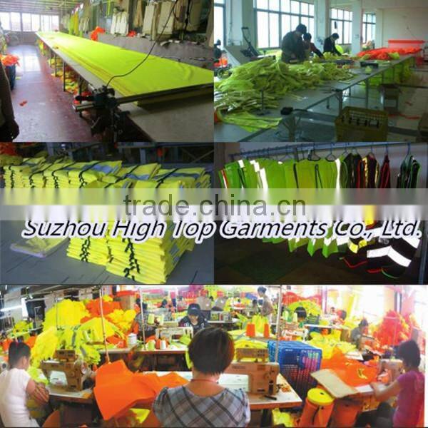 Fluorescent Orange Short Sleeve Hi-Visibility Work Shirt
