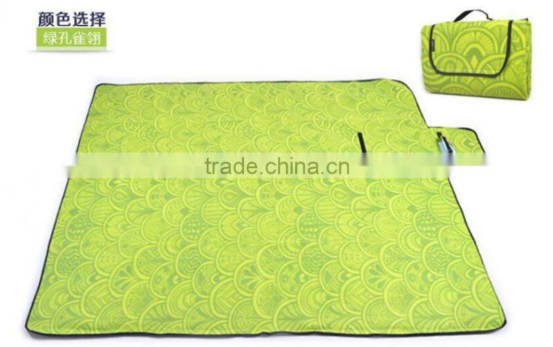 Promotional Polyester Fleece Picnic Camping Floor Fleece Mat