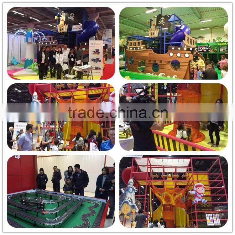 kids play center pirate ship playground equipment with ball pits