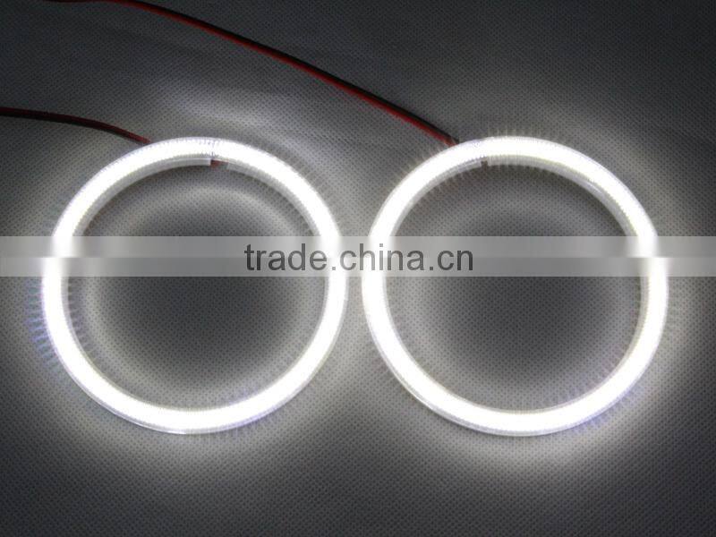105MM LED angel eyes SMD3014 102pcs leds 9-16V DC high brightness full circle halo ring angel eyes for BMW E46 2D
