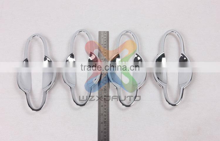 SET ABS CHROME DOOR HANDLE BOWL INSERTS COVER HANDLE BOWL FOR BUICK EXCELLE 2015
