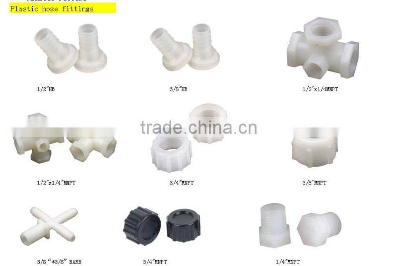 Factory plastic y branch pipe fitting
