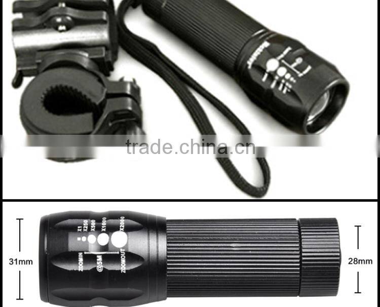 2015 hot sale Aluminium housing bicycle led lights