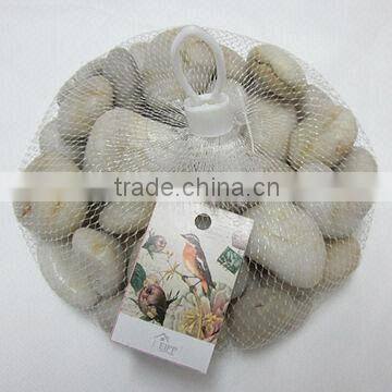 smooth surface nature stone used for candle holder