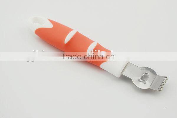 Novelty kitchen gadgets lemon grater with plastic handle