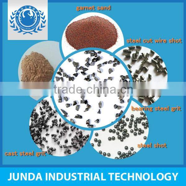 Steel plate pretreatment production line use copper cw2.5 cut wire shot