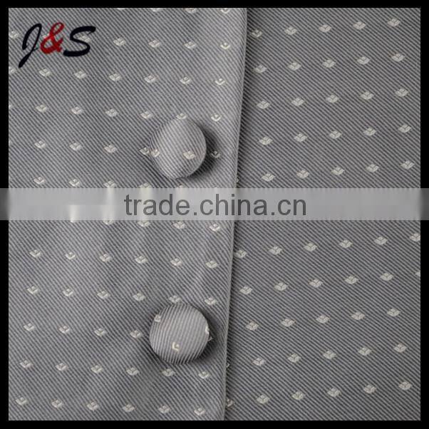 Fashion Mens Silk woven waistcoats with silk Tie and silk bow tie pocket square Set