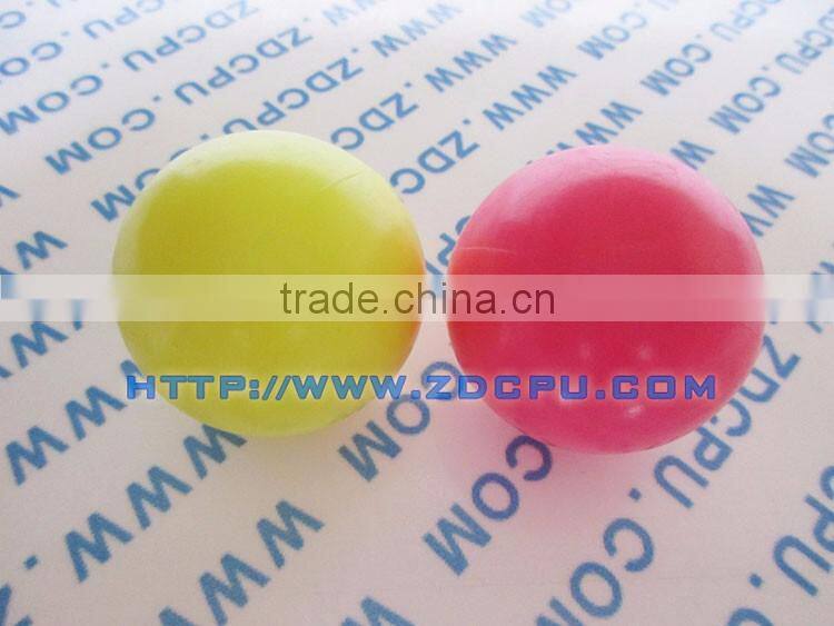 Widely used high precision non-toxic plastic pu ball