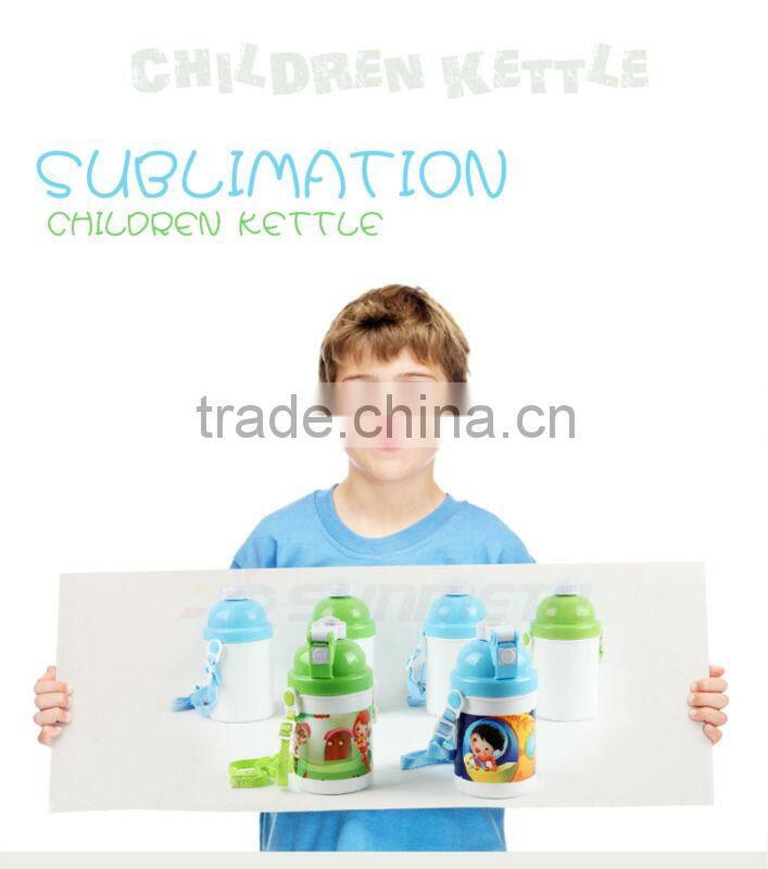 New Sublimation Kid Water Bottle For Heat Transfer Printing 400ml