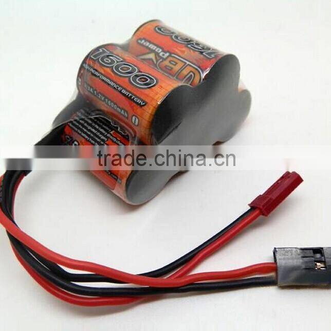 1600mAh 6V battery for HSP / Tamiya / Kyosho / HPI RC car remote controller transmitter radio