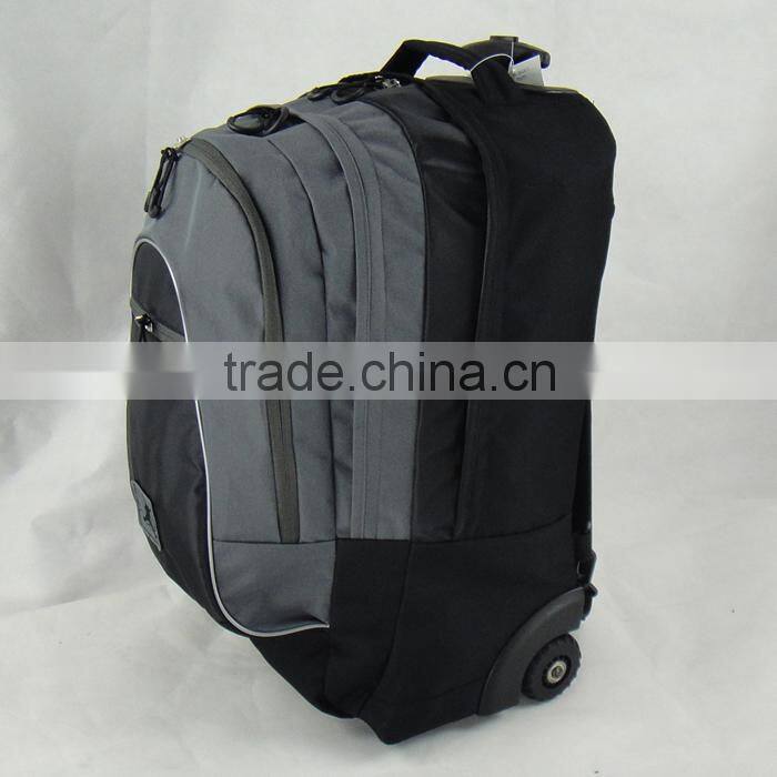 Durable Wheeled Backpack Travel Rolling Backpack