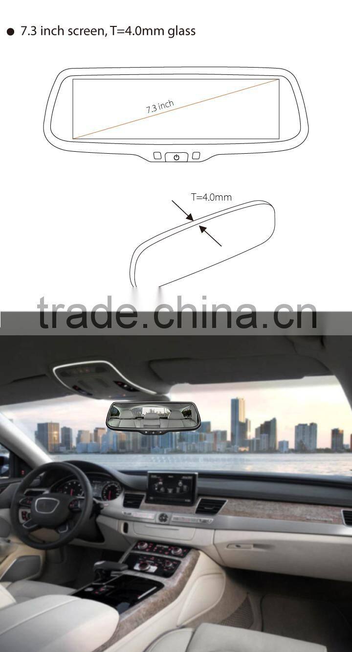 Germid Smart Rearview Mirror with Player and Wifi Mirror Link function