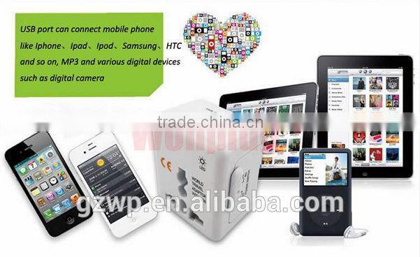 Universal travel adapter/electrical gift items