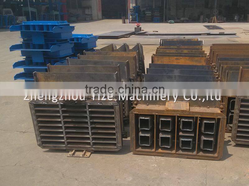 Manual hollow block maker concrete hollow block making machine price