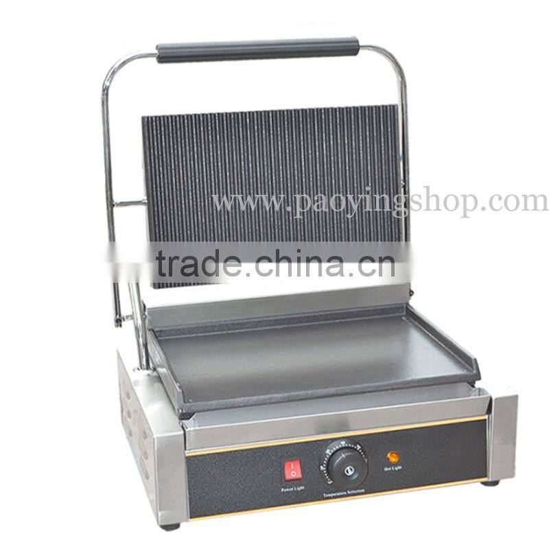 Commercial Use Non-stick Sandwich Plate 220v Electric Panini Contact Grills