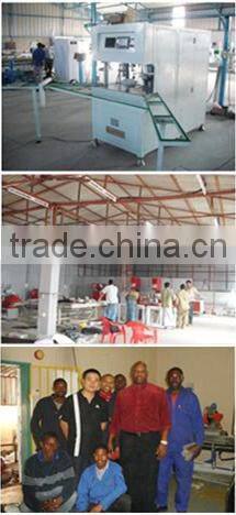 PVC windows and doors assembly machine / 4 angle solder