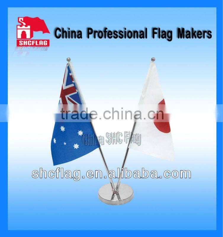 Promotion Advertising Desk Or Table Flag