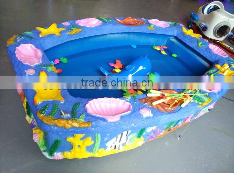 2015 Newest Multiplayer Dolphin pools mini arcade game machine amusement park trains for sale