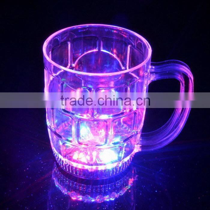 285ml Colorful Induction Beer LED Flash Cup for Party Supplies Christmas Gift