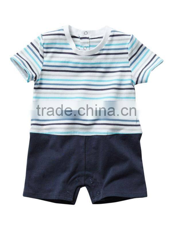 wholesanle cotton cute baby boy romper