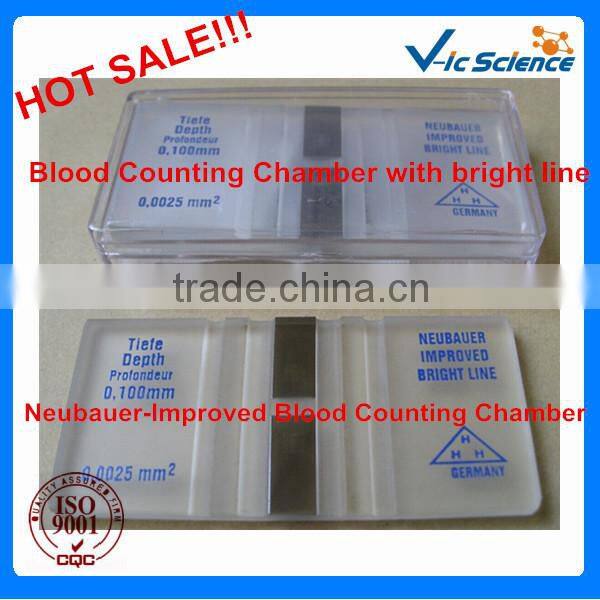 Medical hospital Neubauer-Improved advanced blood counting chamber with bright line